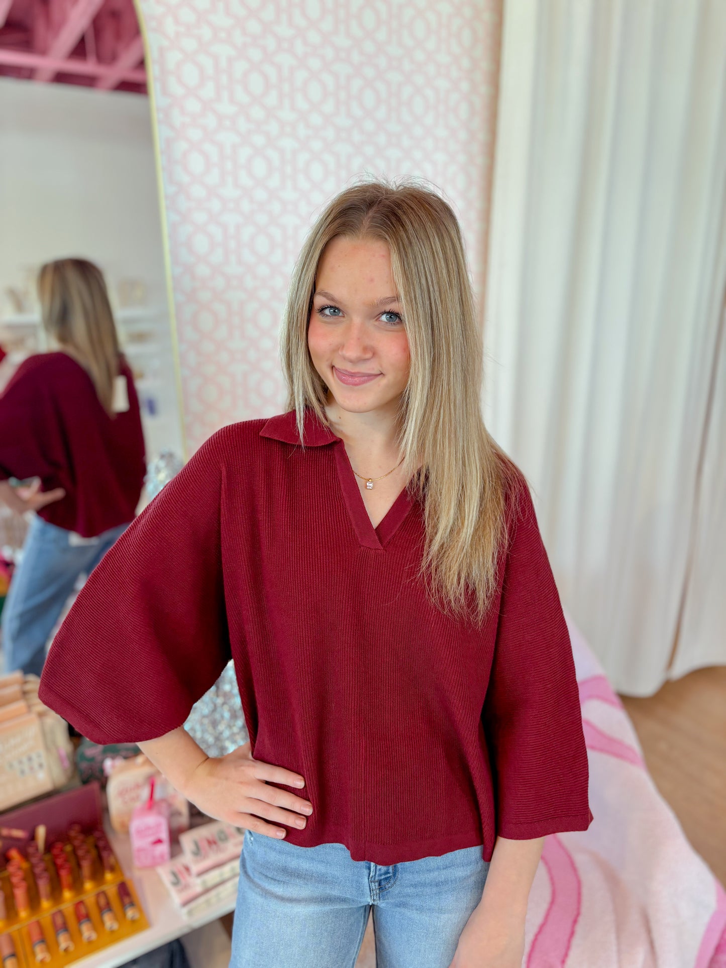 Next Best Thing - Burgundy