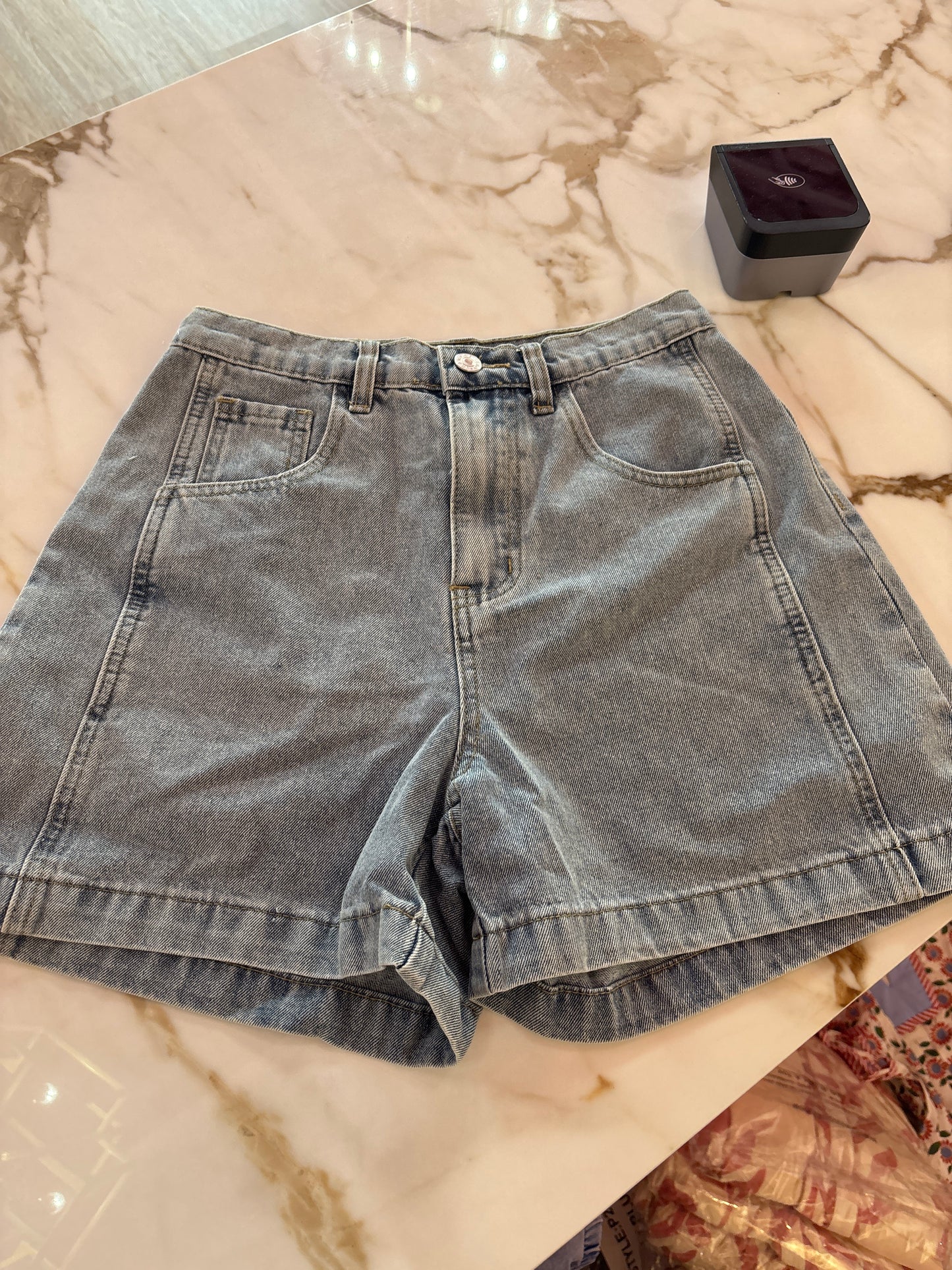 Reach For Me Shorts - Light Blue