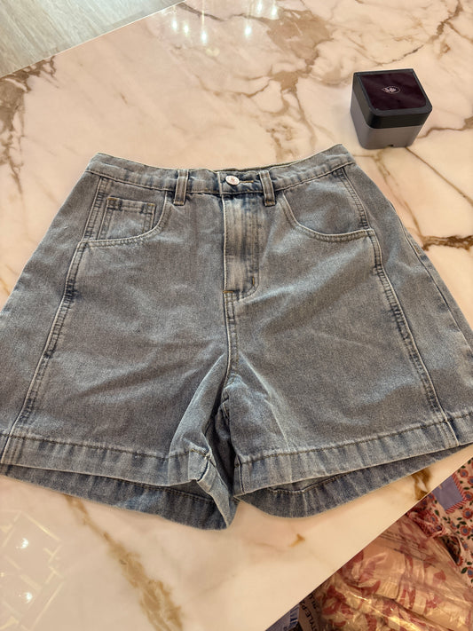 Reach For Me Shorts - Light Blue