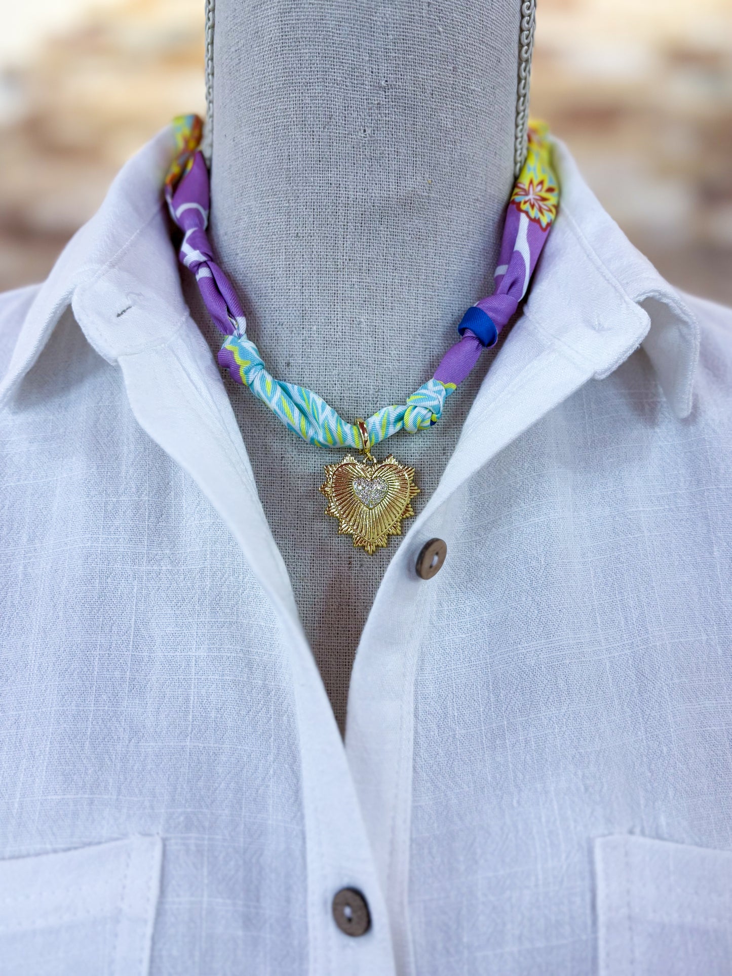 Scarf Necklace