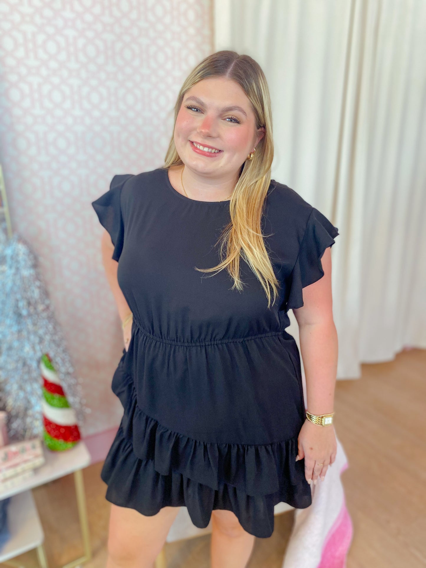 Divine Bliss Dress - Black