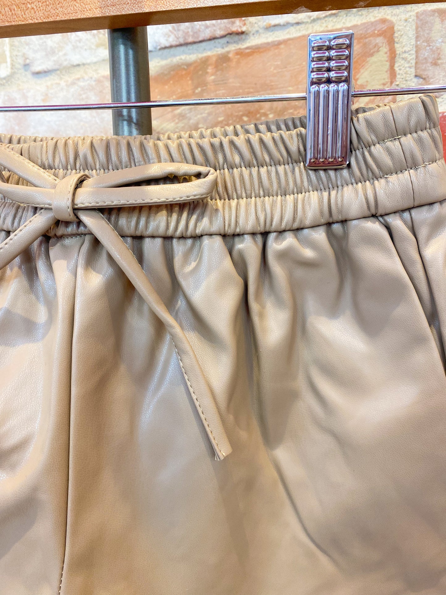 Little Luxies Gianna Shorts - Beige