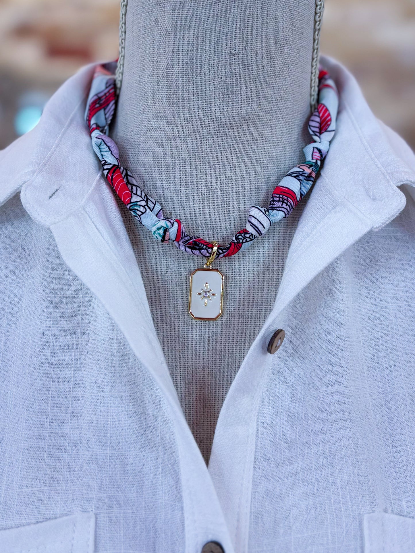 Scarf Necklace