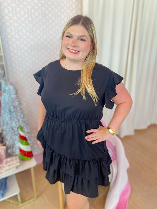 Divine Bliss Dress - Black