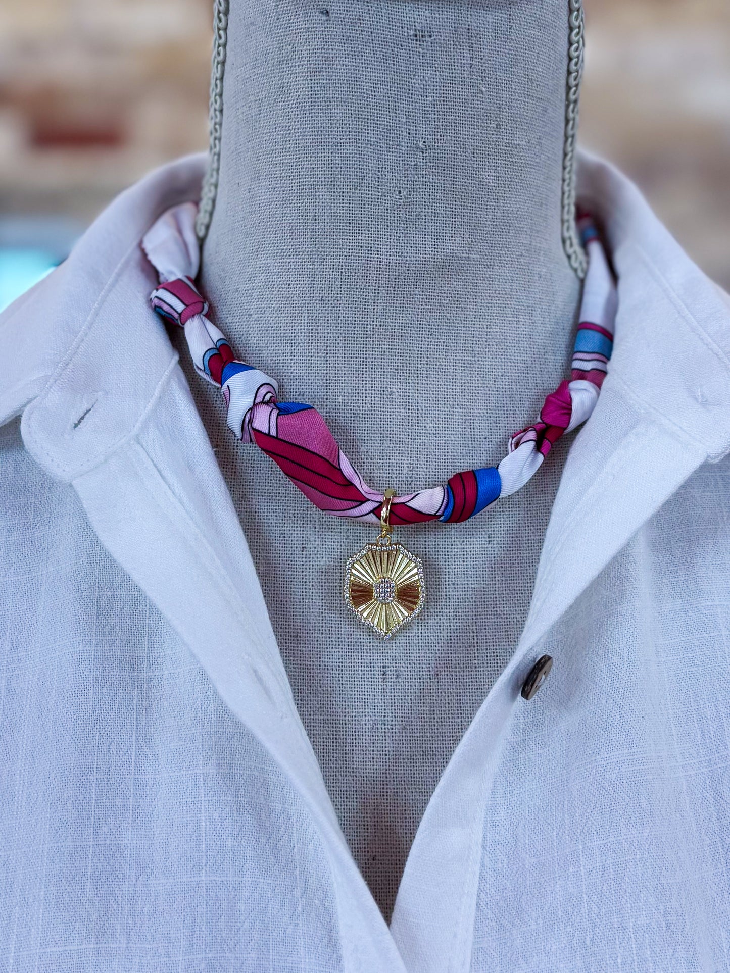 Scarf Necklace