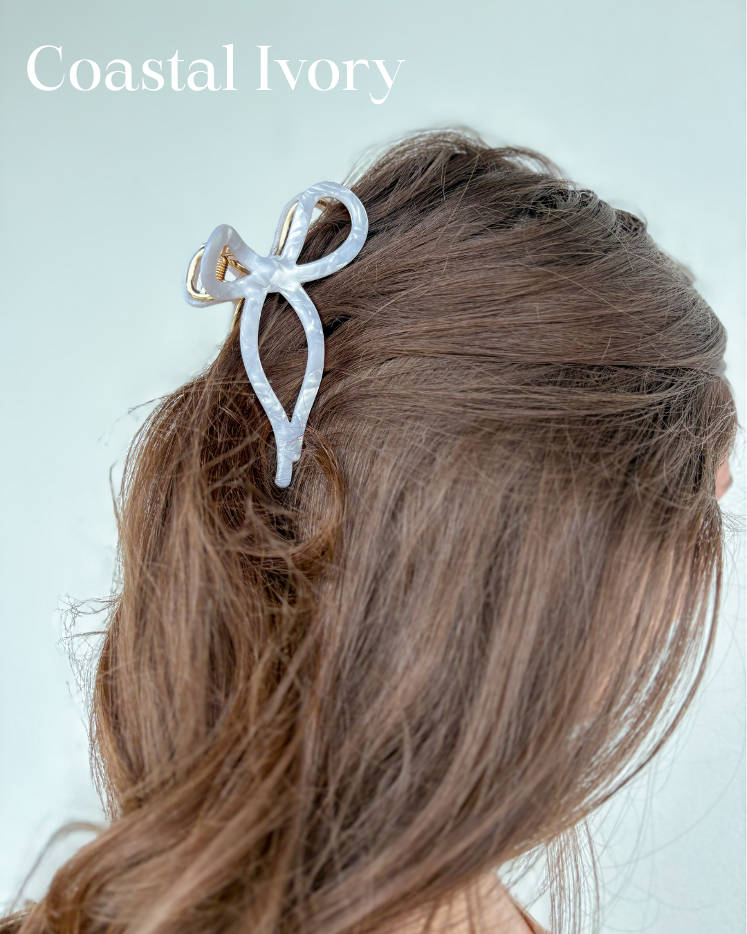 Coastal Ribbon Claw Clips