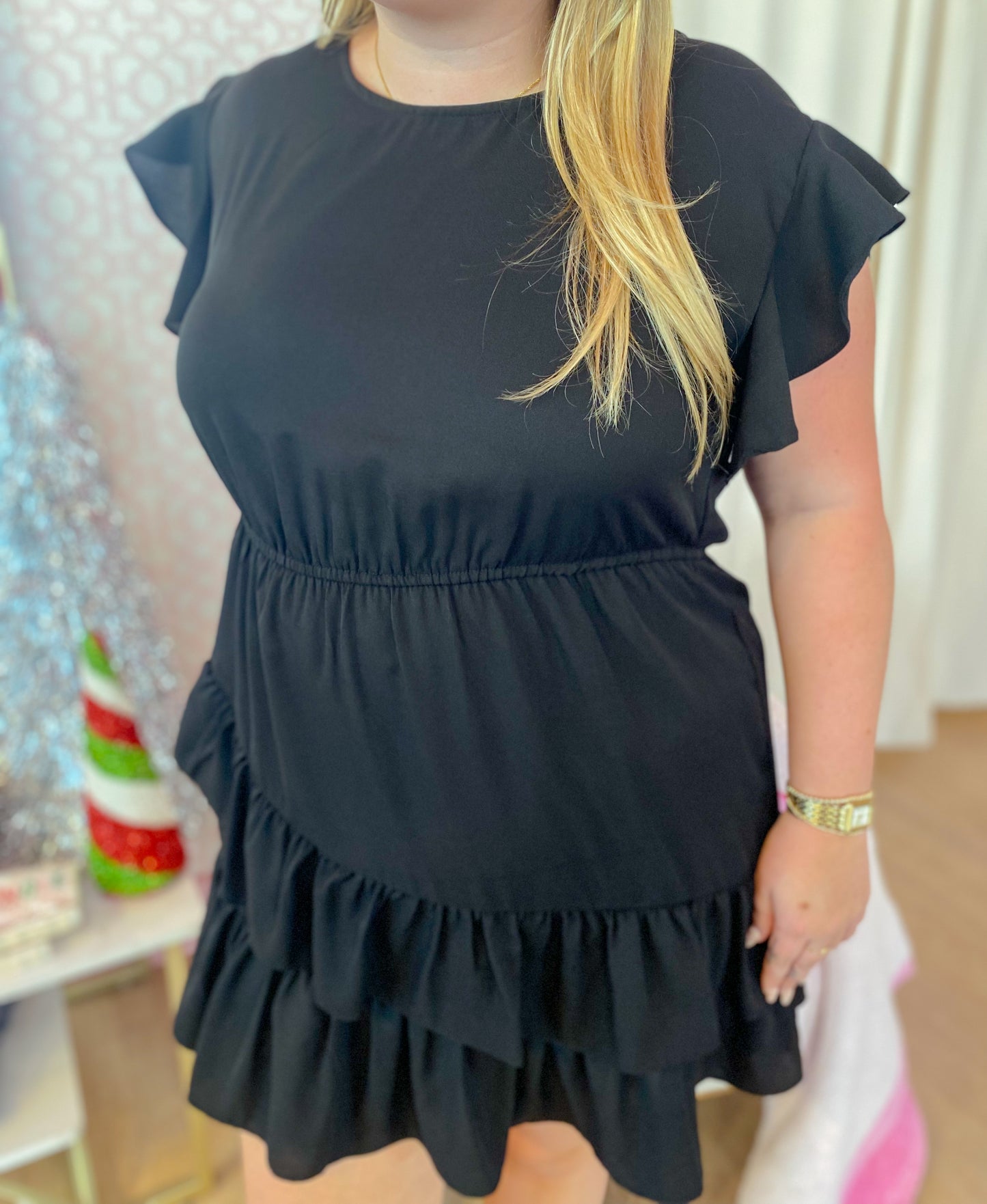 Divine Bliss Dress - Black
