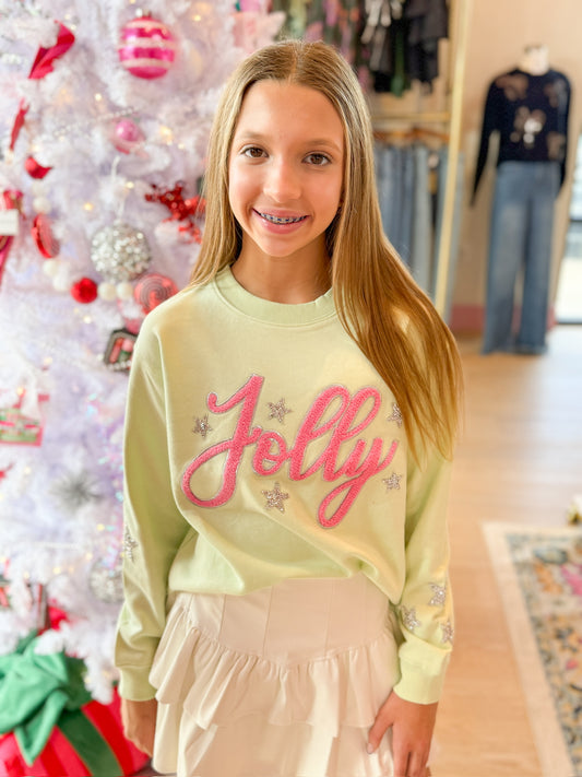 Little Luxies Jolly Crewneck