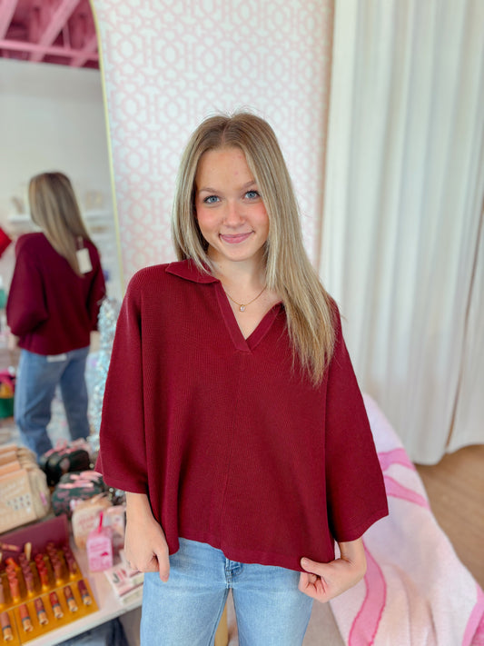 Next Best Thing - Burgundy