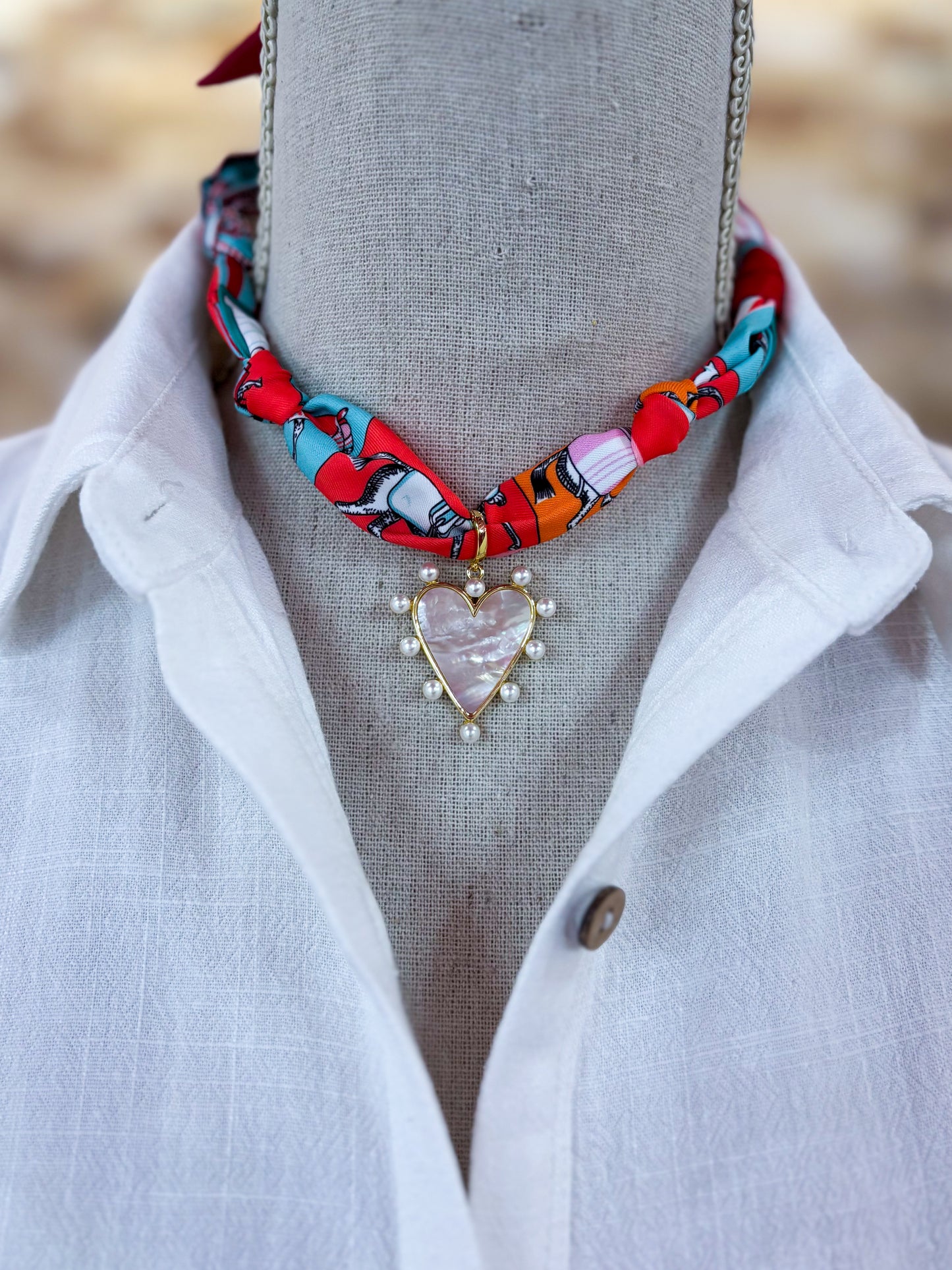 Scarf Necklace
