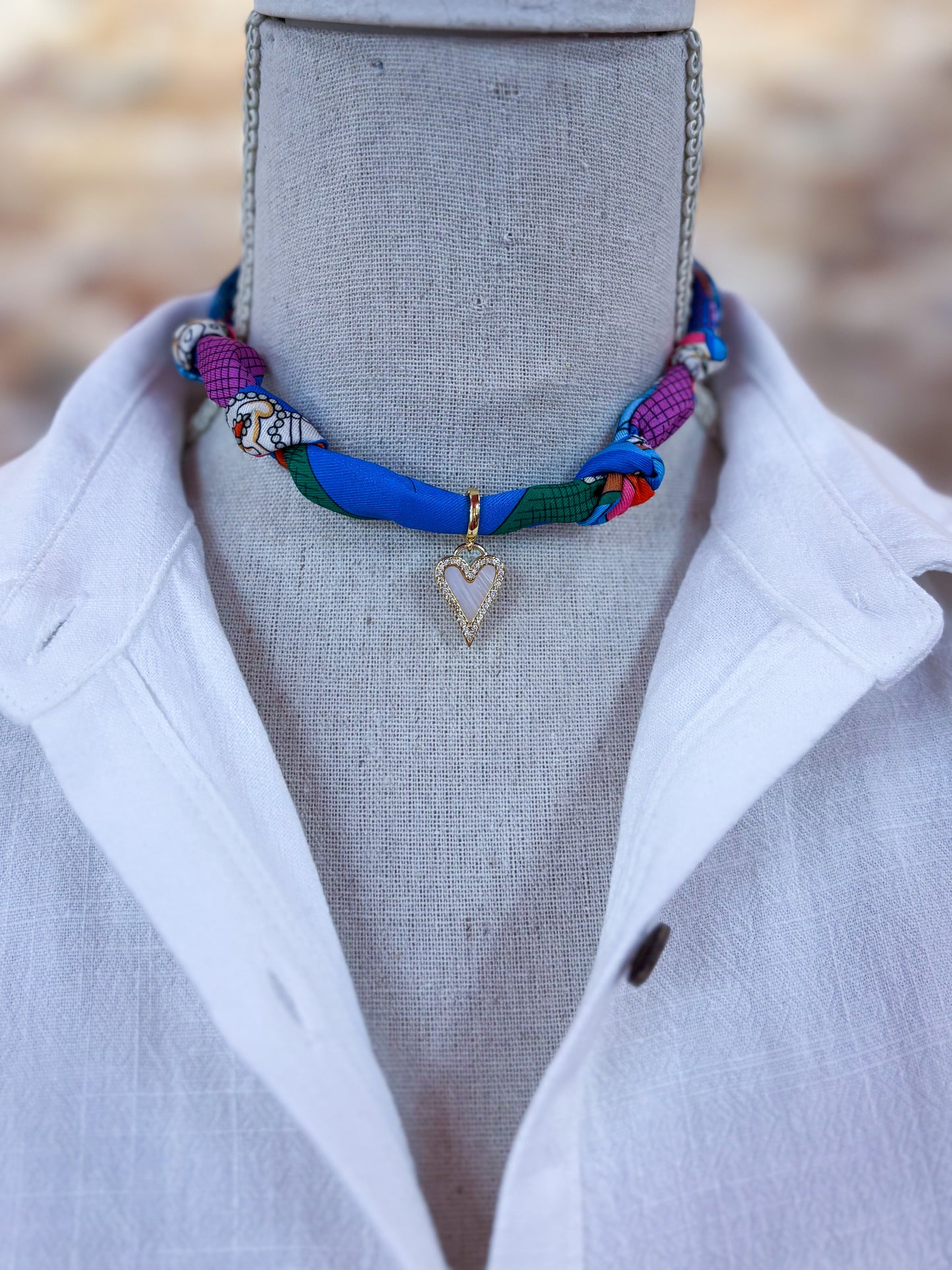 Scarf Necklace