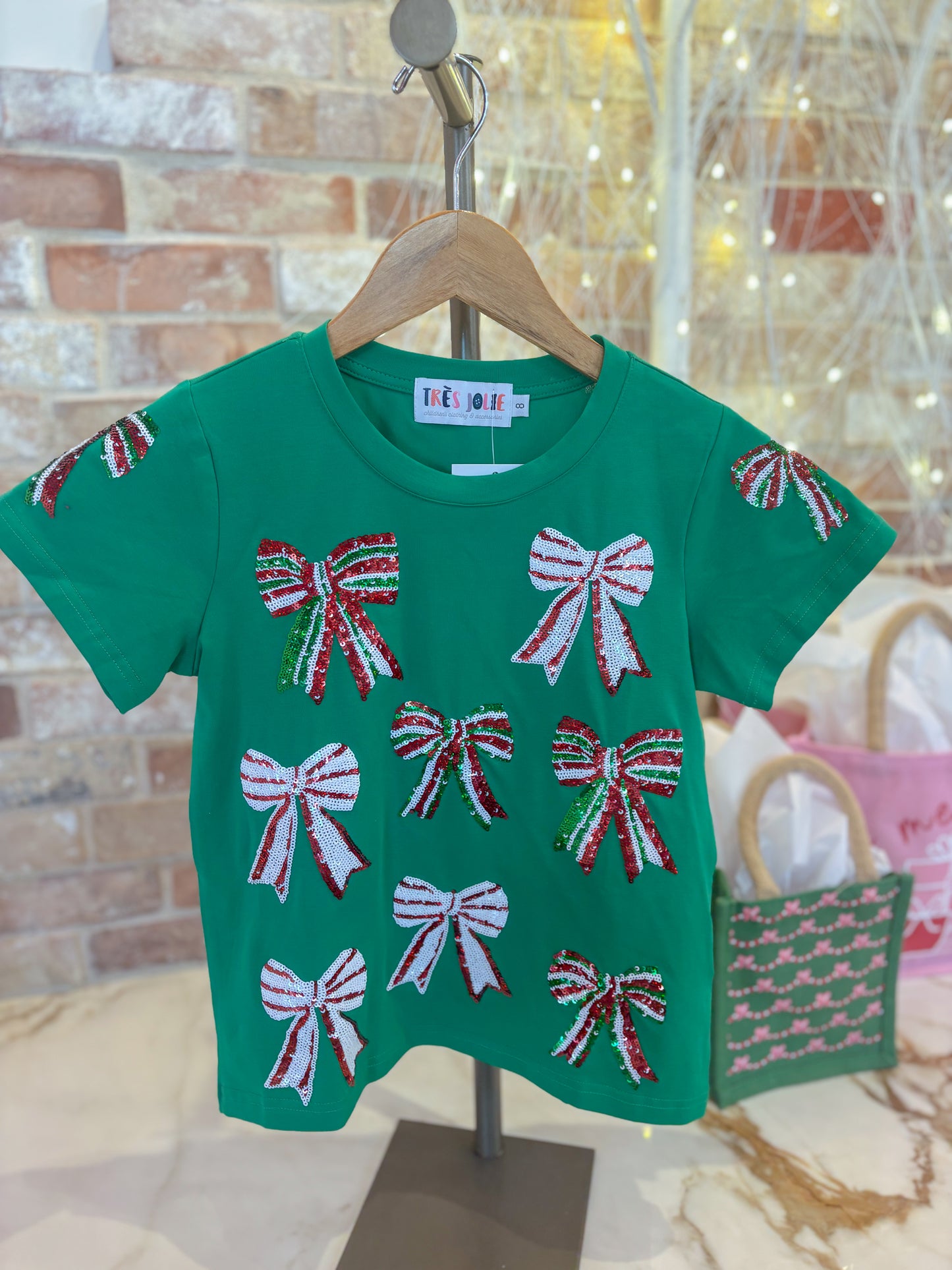 Little Luxies Sequin Christmas Bows