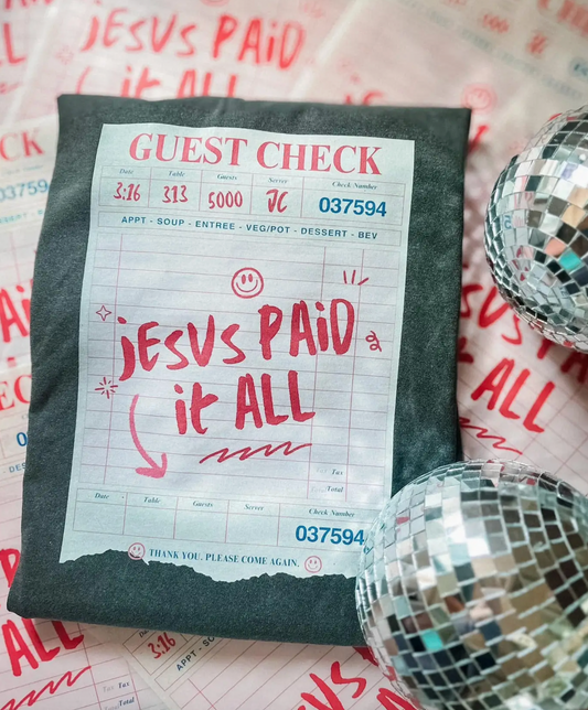 Little Luxies Guest Check Tee