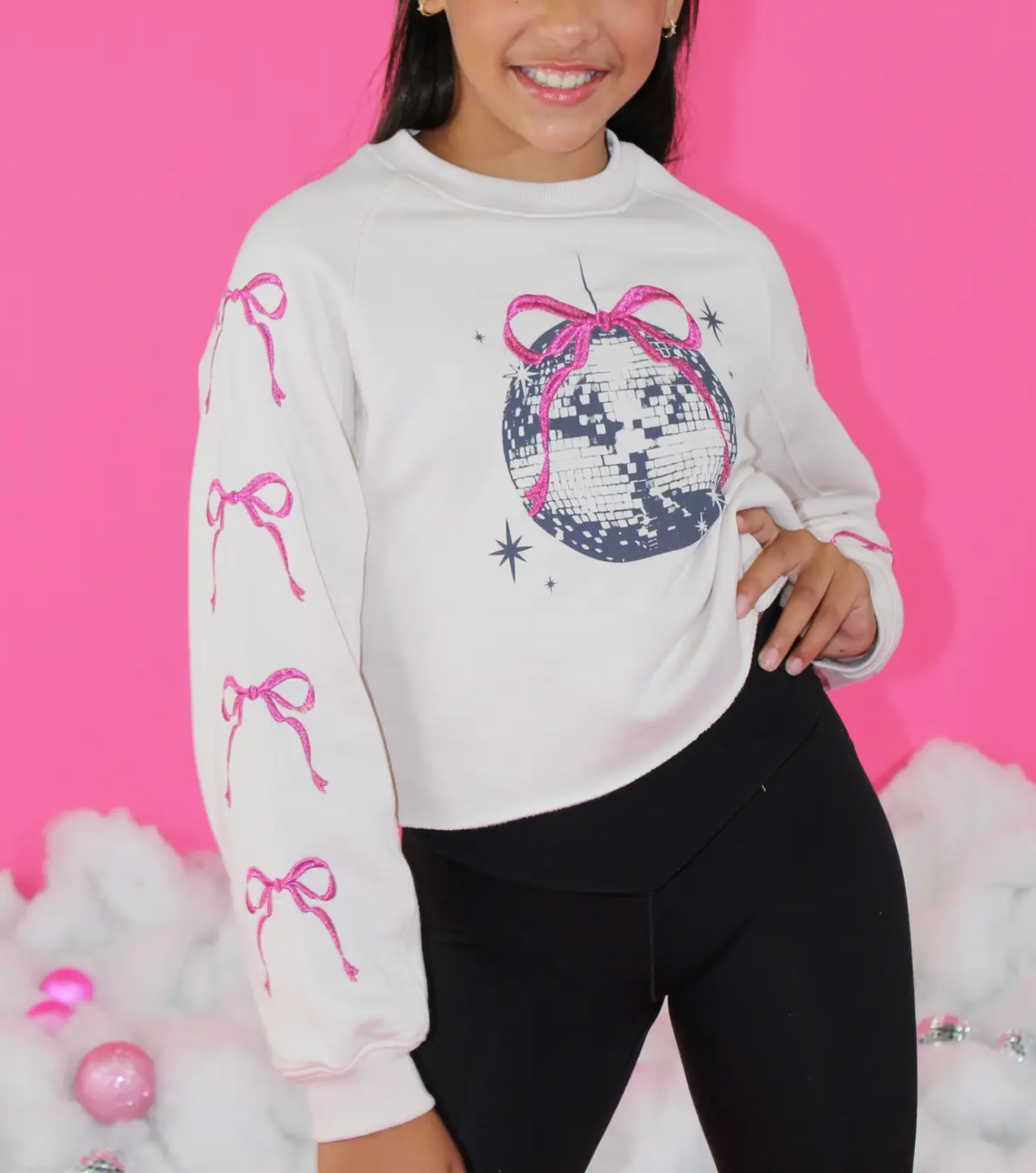 Little Luxies Disco Crewneck