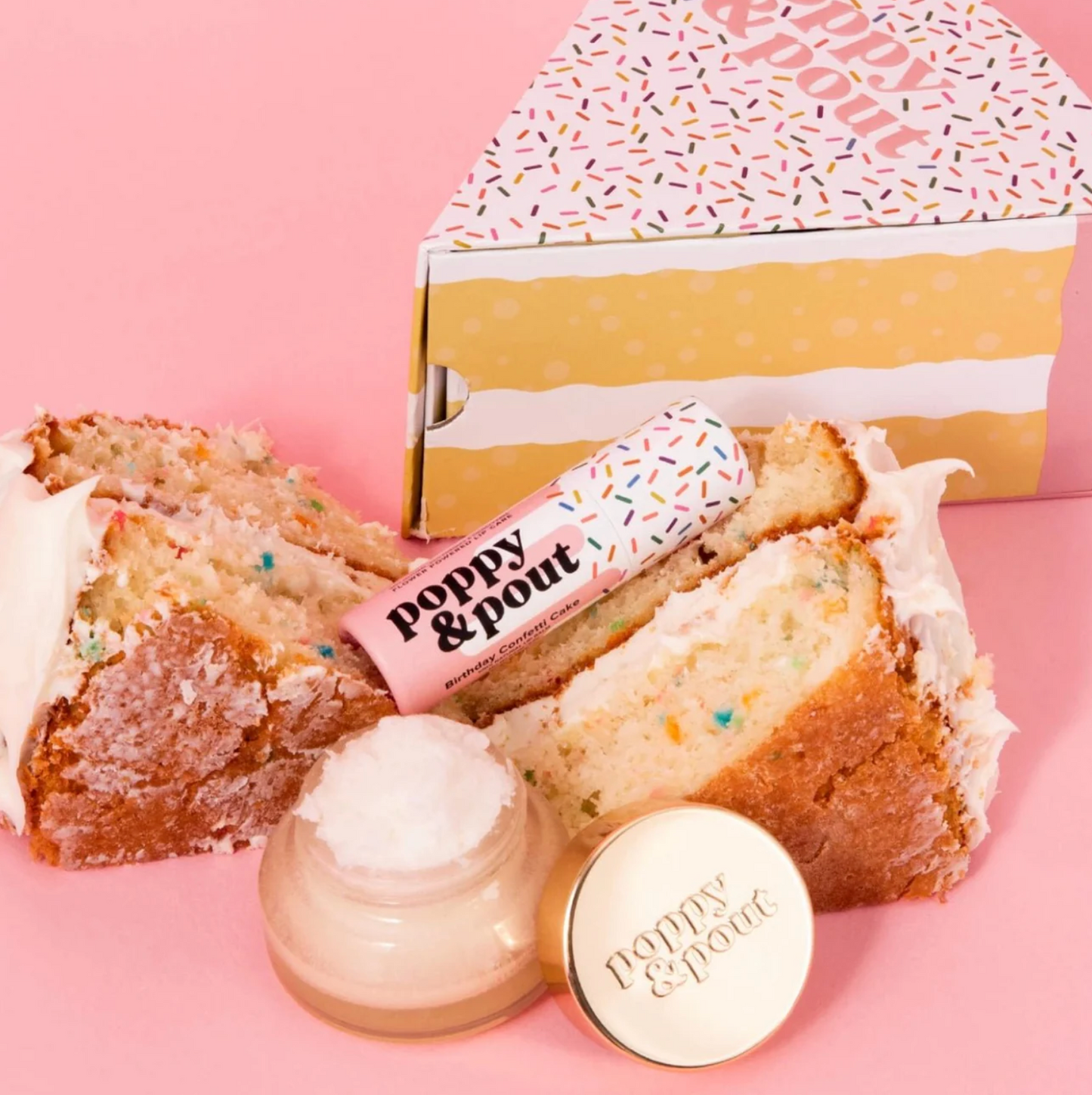 Poppy & Pout Birthday Lip Care Set