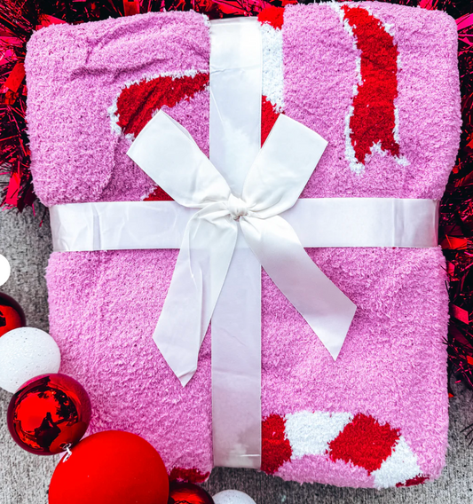 Candy Cane Blanket