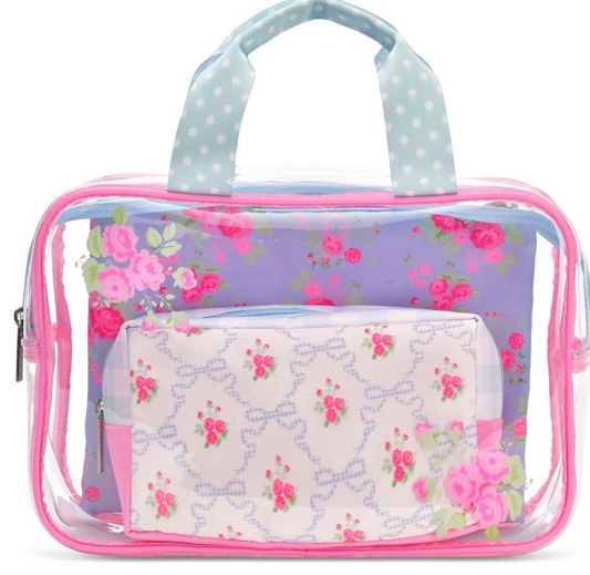 Ditsy Floral Cosmetic Trio