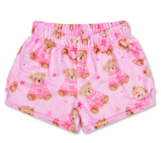 Beary Cute Plush Shorts