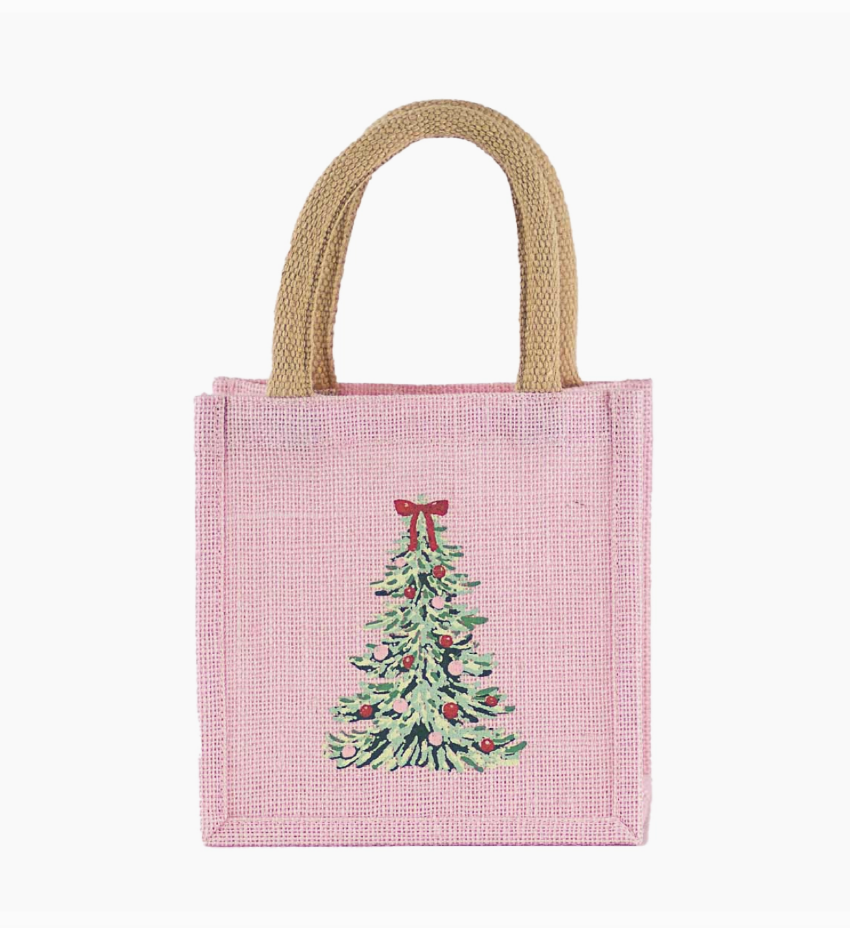 Small Holiday Tote - 7x7x5