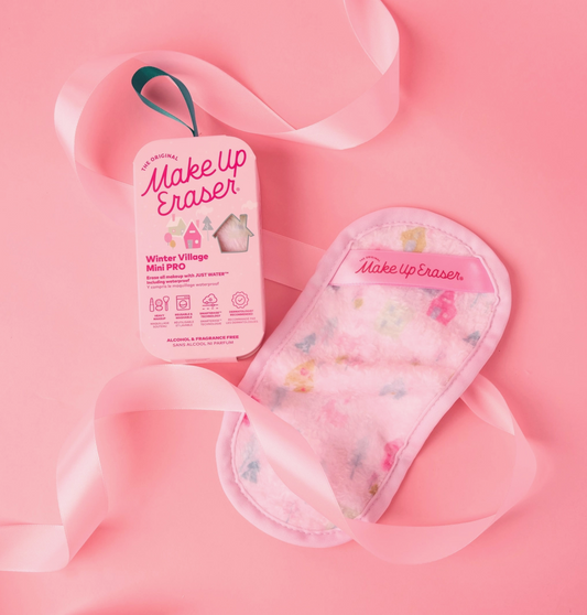 Mini Makeup Eraser - Winter Village