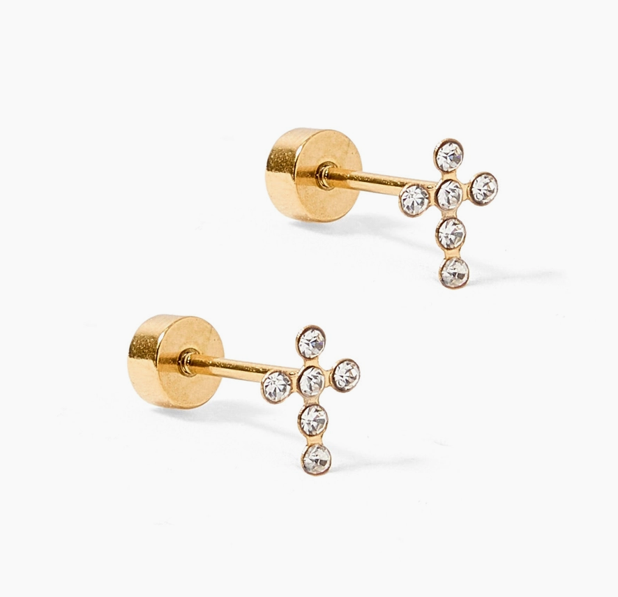 Clara Cross Earrings