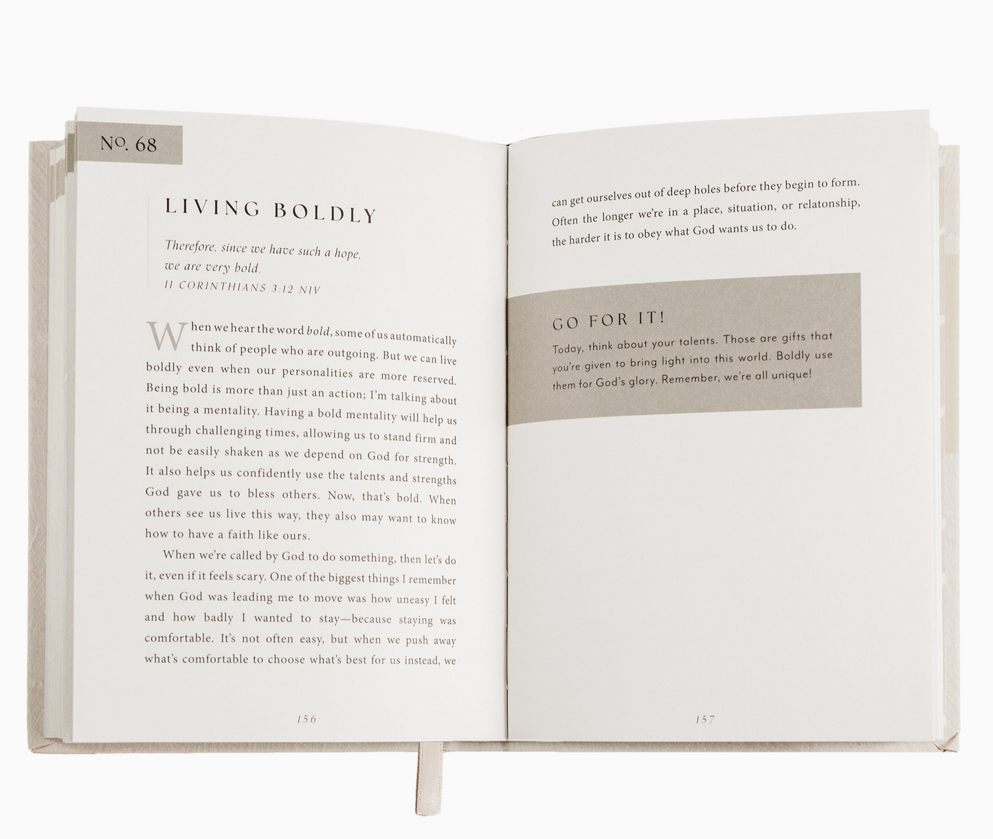 Go For It: 90 Devotions To Boldly Live the Life God Created