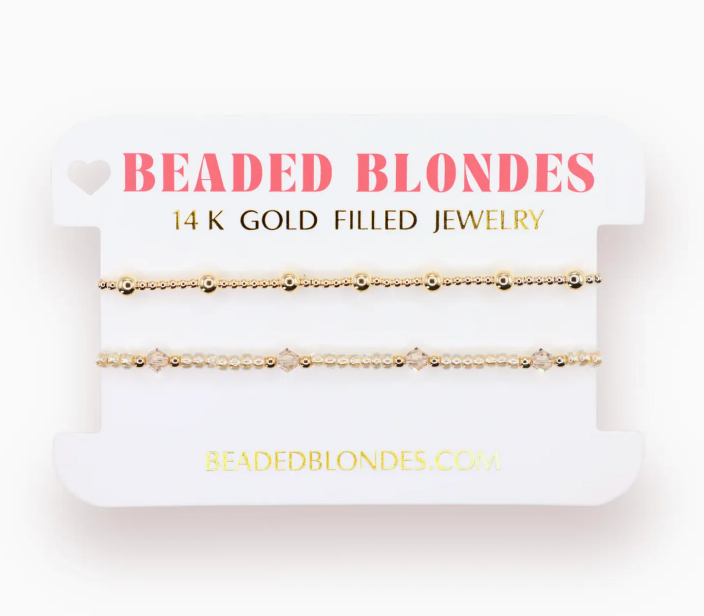 Eleanor Bracelet Set - Champagne/June