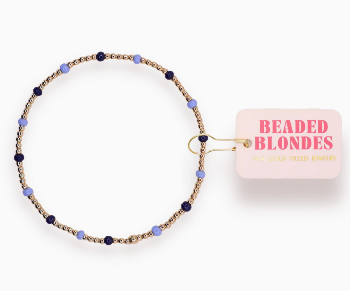 Penelope Bracelet - Navy Blue/Perwinkle