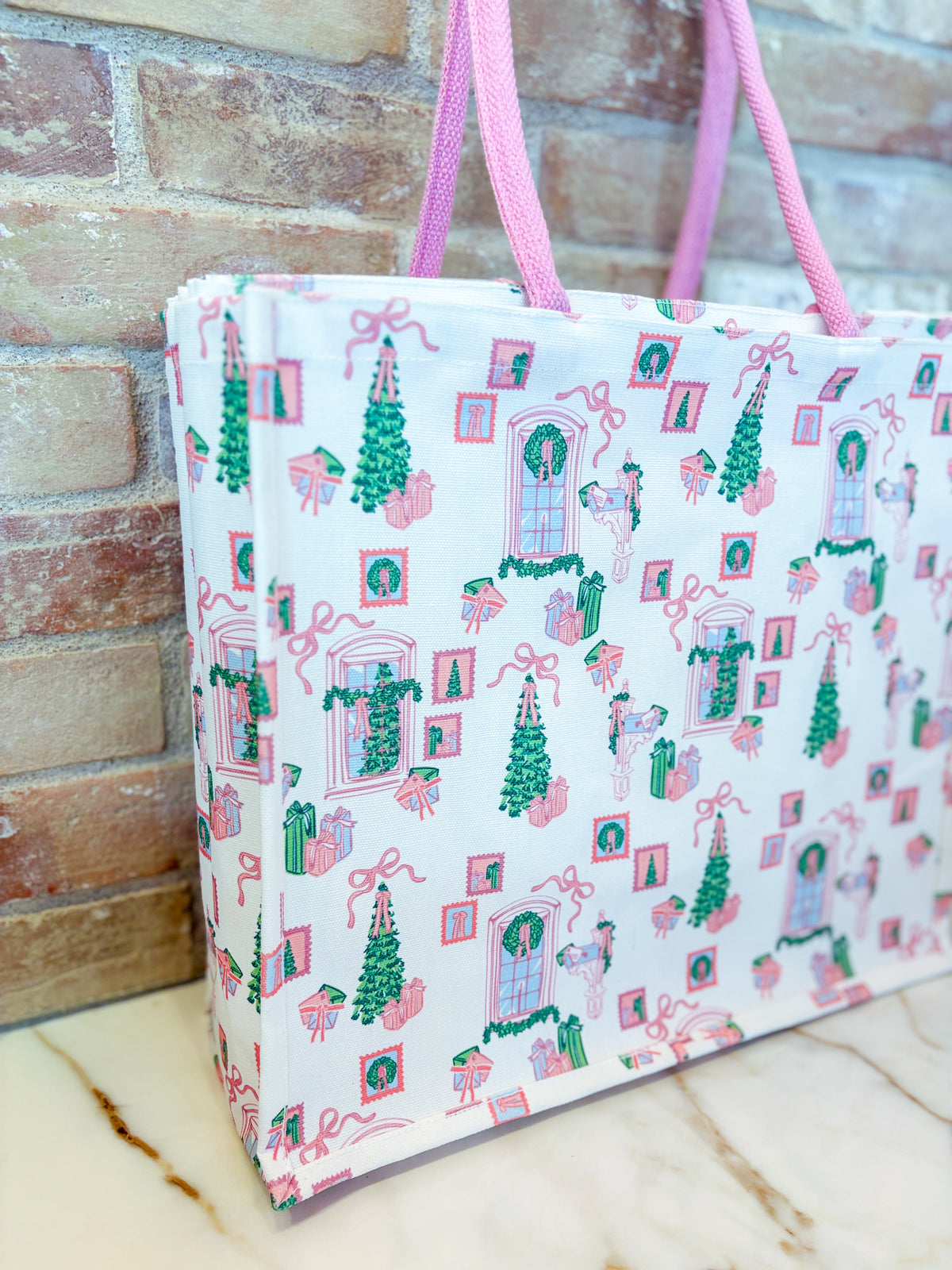 Christmas Cottage Everyday Essential Tote