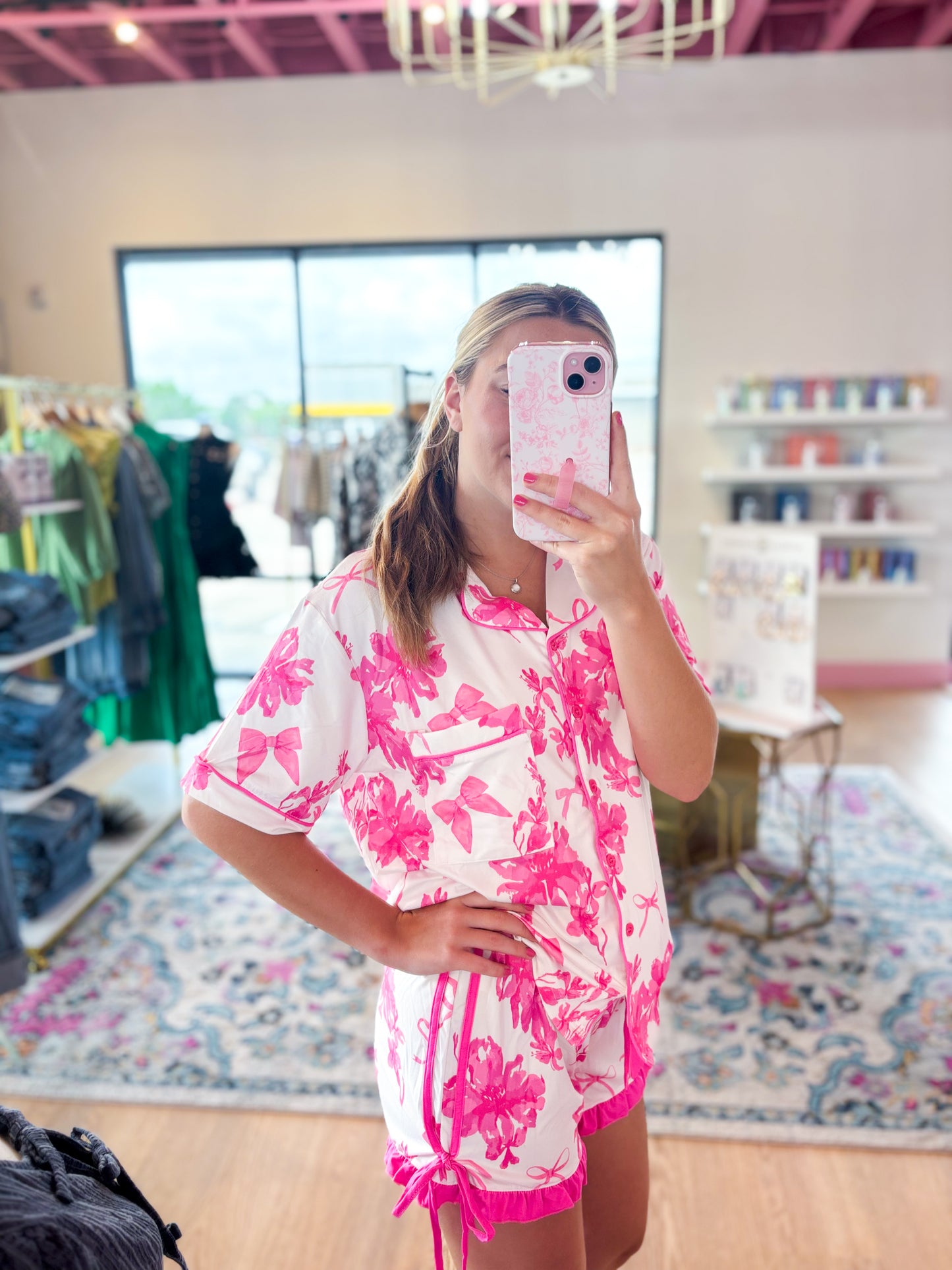 Blossom Tie PJ Set