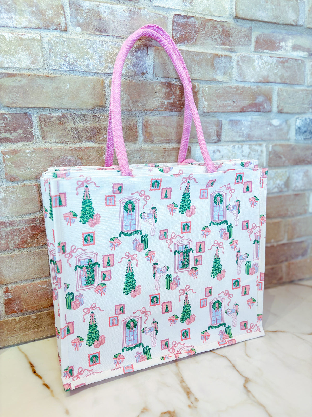 Christmas Cottage Everyday Essential Tote