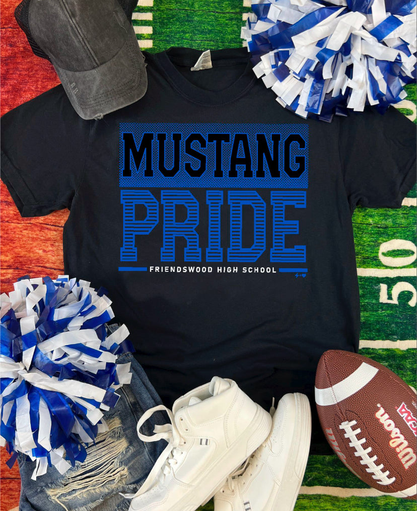 Mustang Pride Tee - Adults