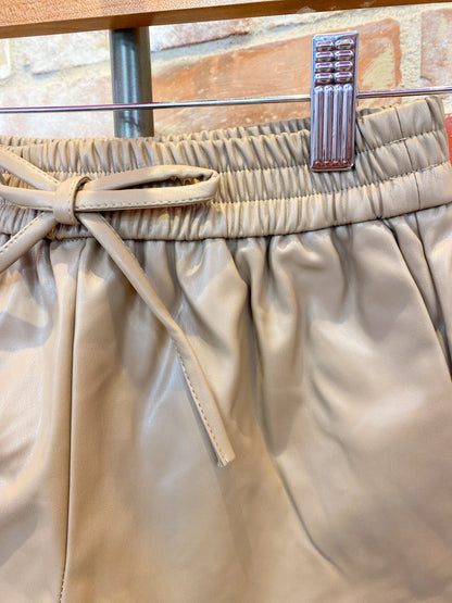 Little Luxies Gianna Shorts - Beige