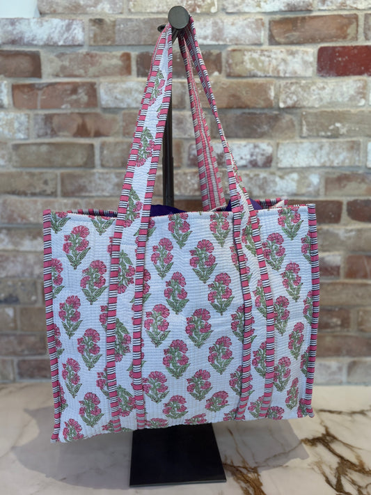 Pretty Petals Tote Bag