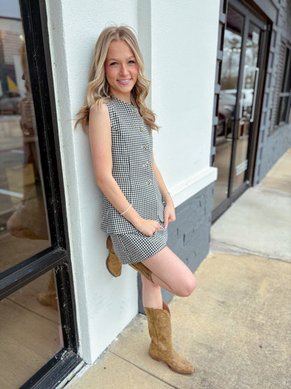 Timeless Tempo Romper - Black