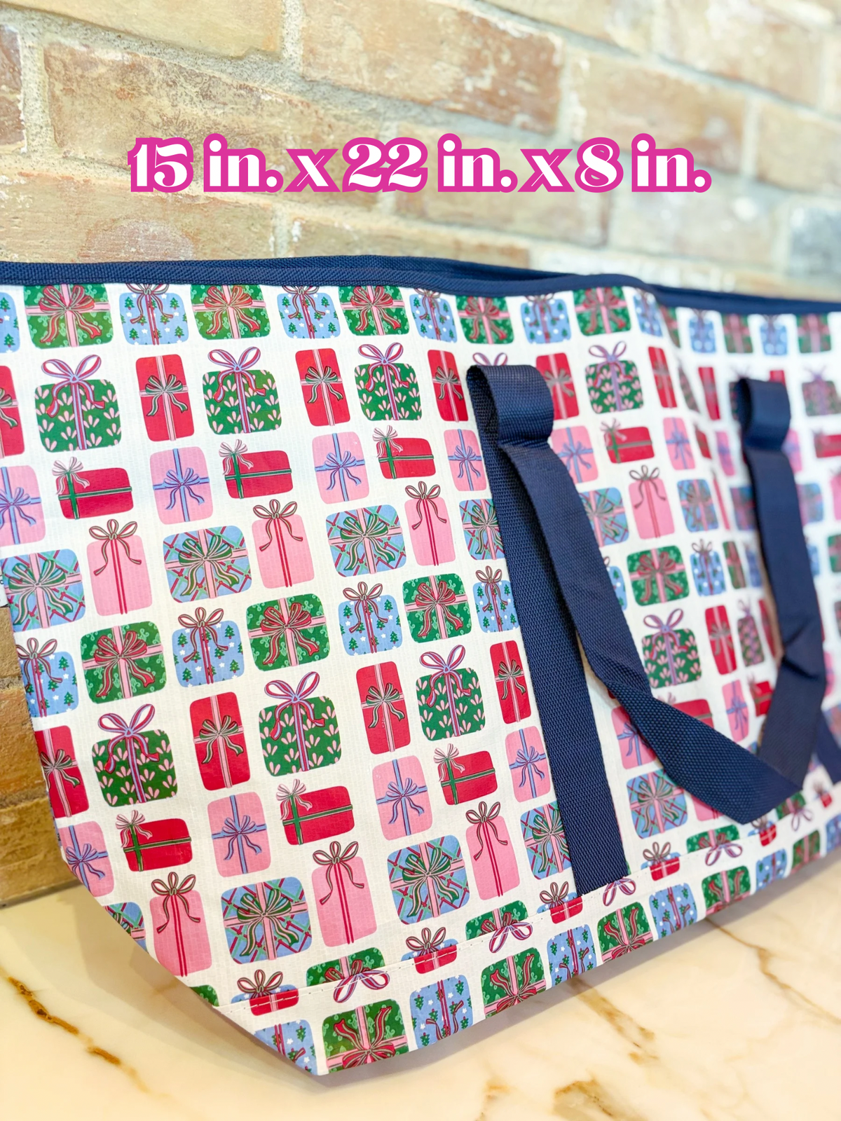 Wrapped In Cheer Utility Tote