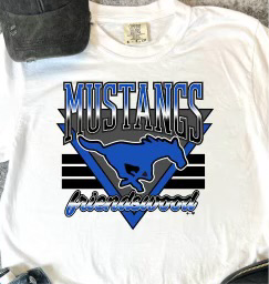 Youth Mustangs Ombre Tee