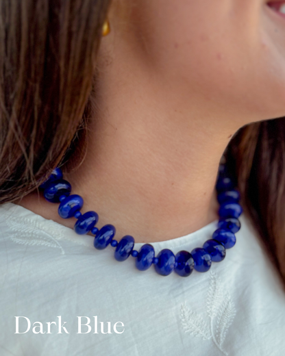 Marble Beaded Necklace