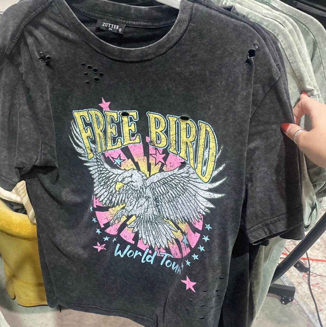 Free Bird World Tour Graphic Tee