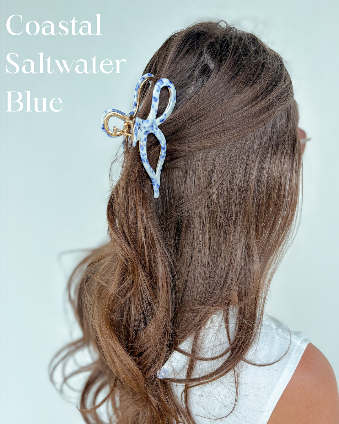Coastal Ribbon Claw Clips