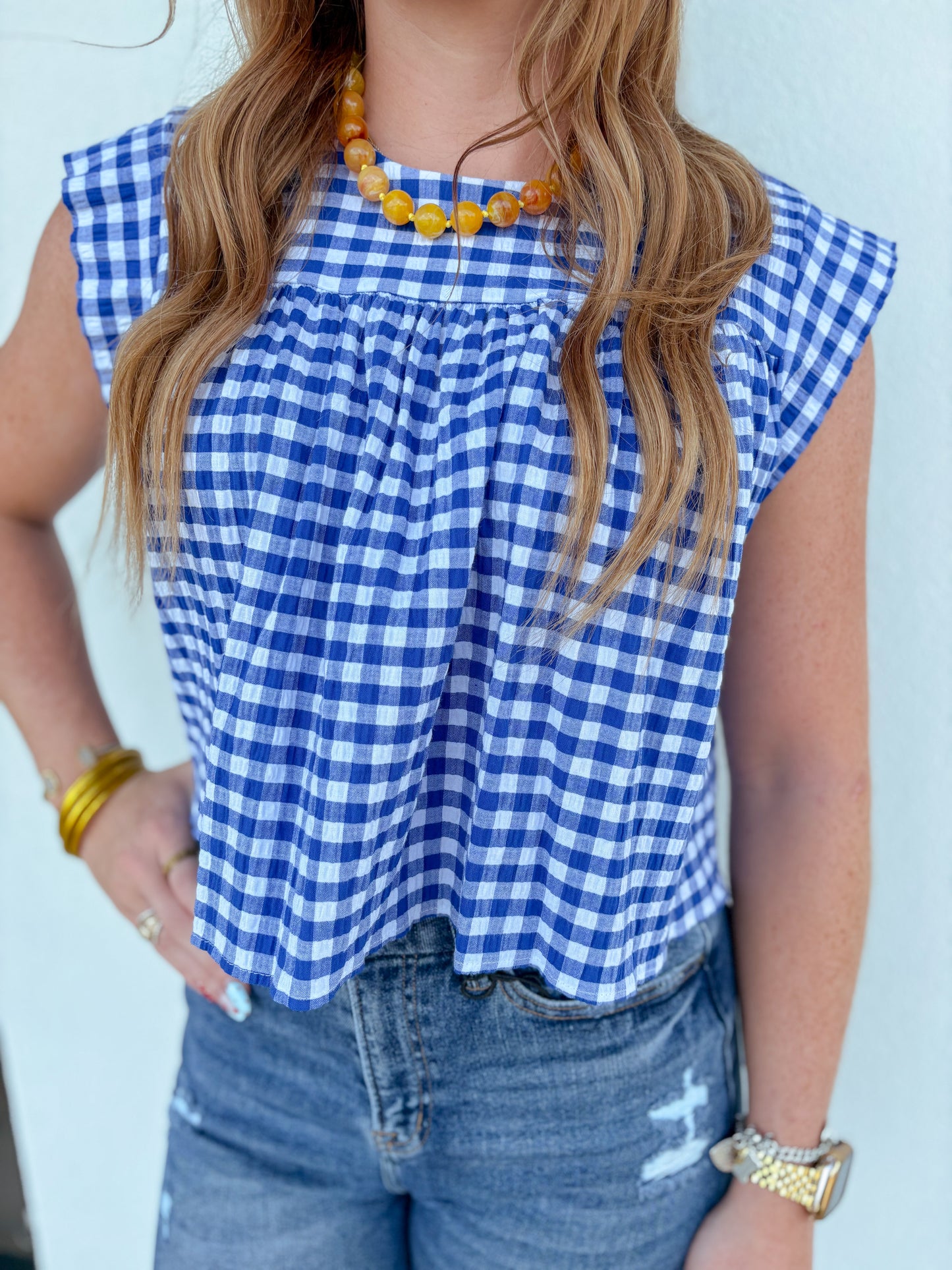 Paige Top - Royal Blue