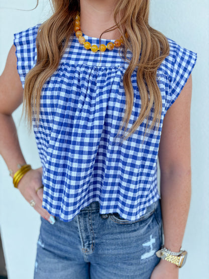 Paige Top - Royal Blue