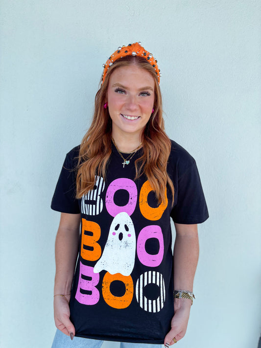 Colorful Boo Tee