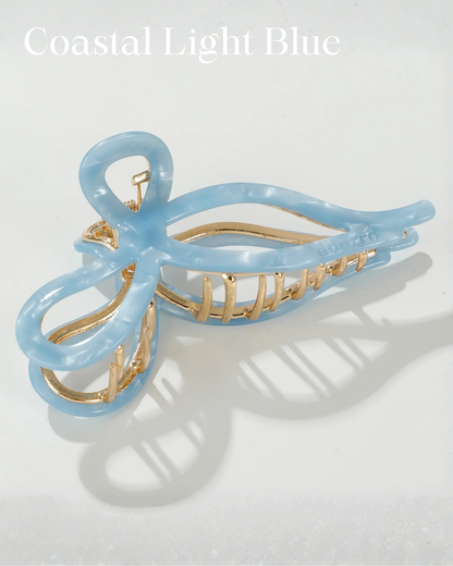 Coastal Ribbon Claw Clips