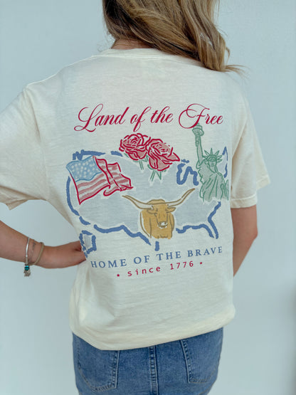 Land Of The Free Tee