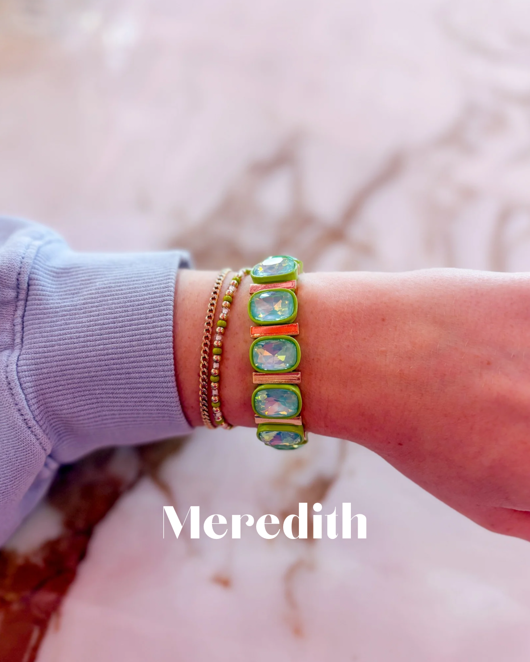 Colorful Gem Bracelets