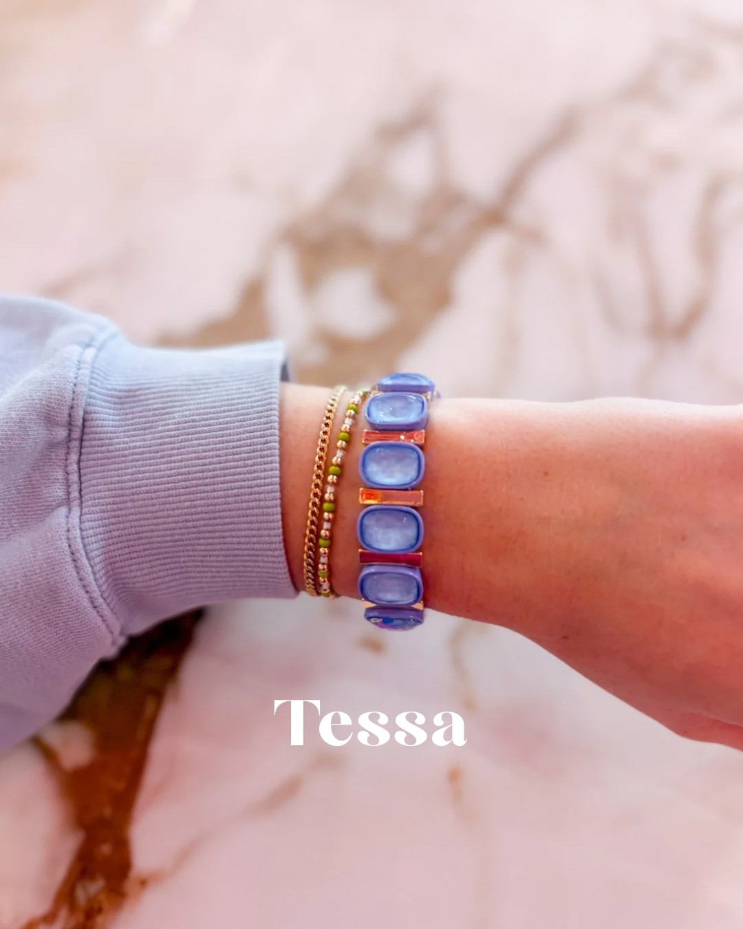 Colorful Gem Bracelets