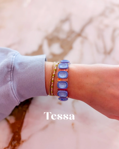 Colorful Gem Bracelets