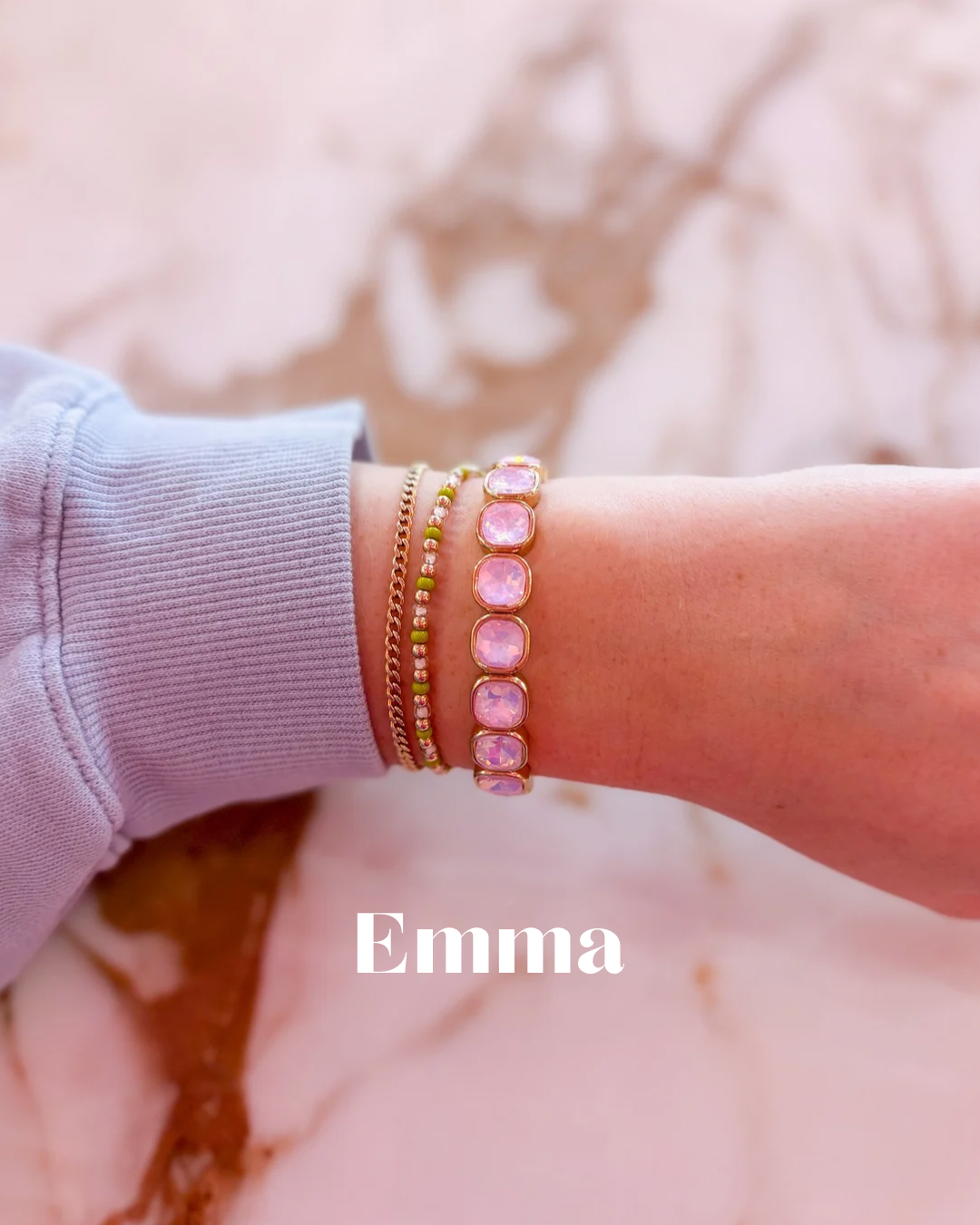Colorful Gem Bracelets
