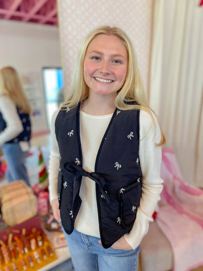 Beautiful Bows Vest